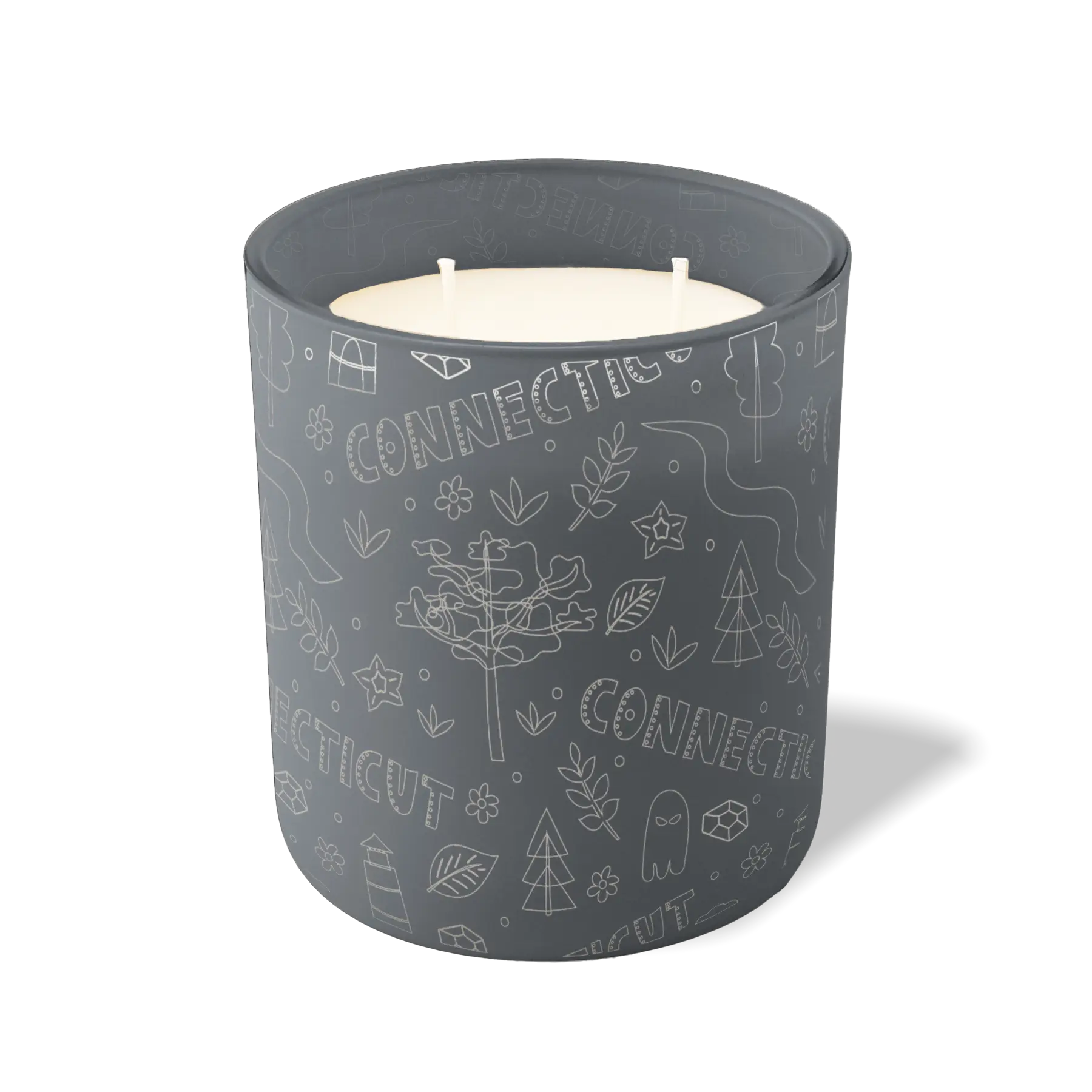 Connecticut Sketched | 12 oz Candle