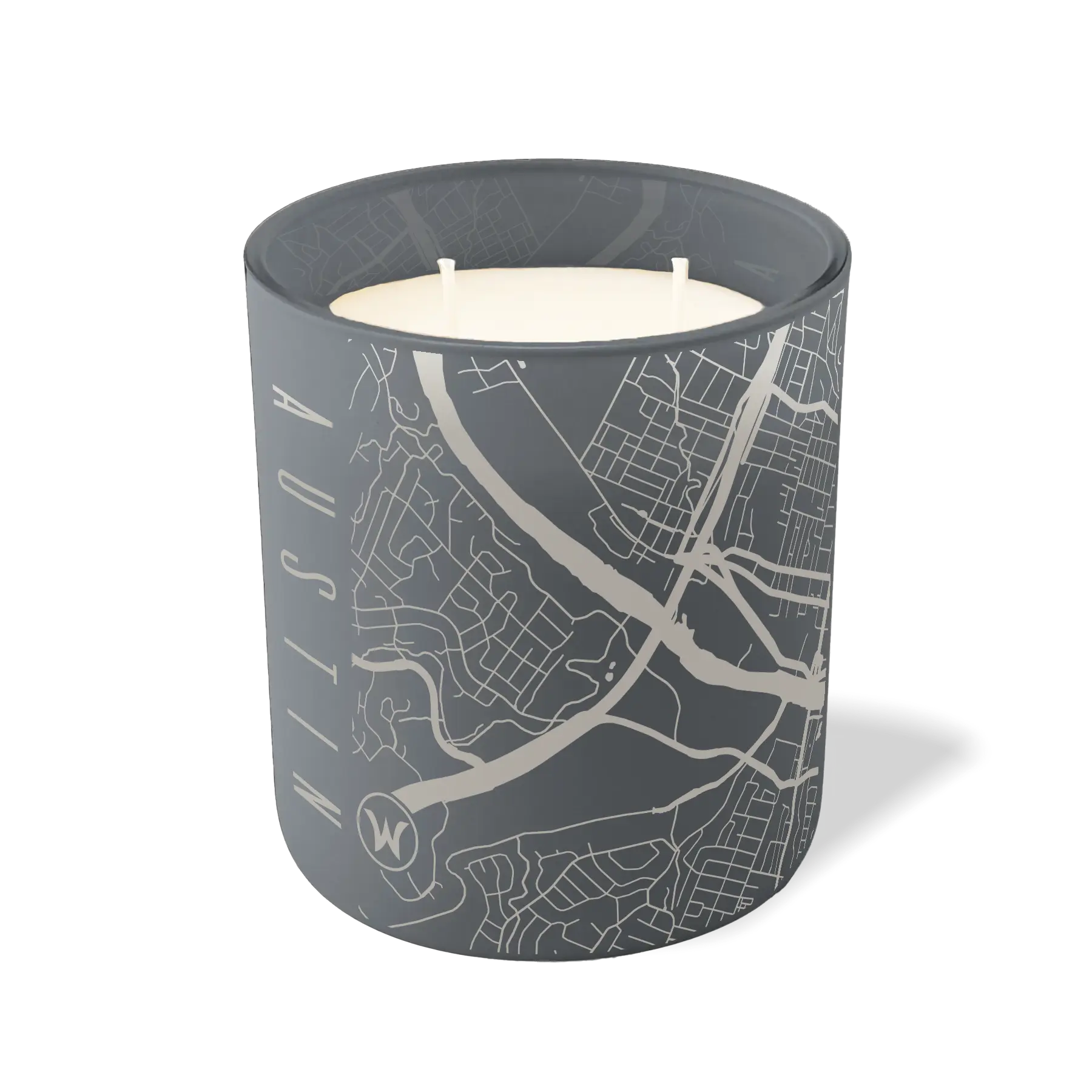Austin Map | 12 oz Candle