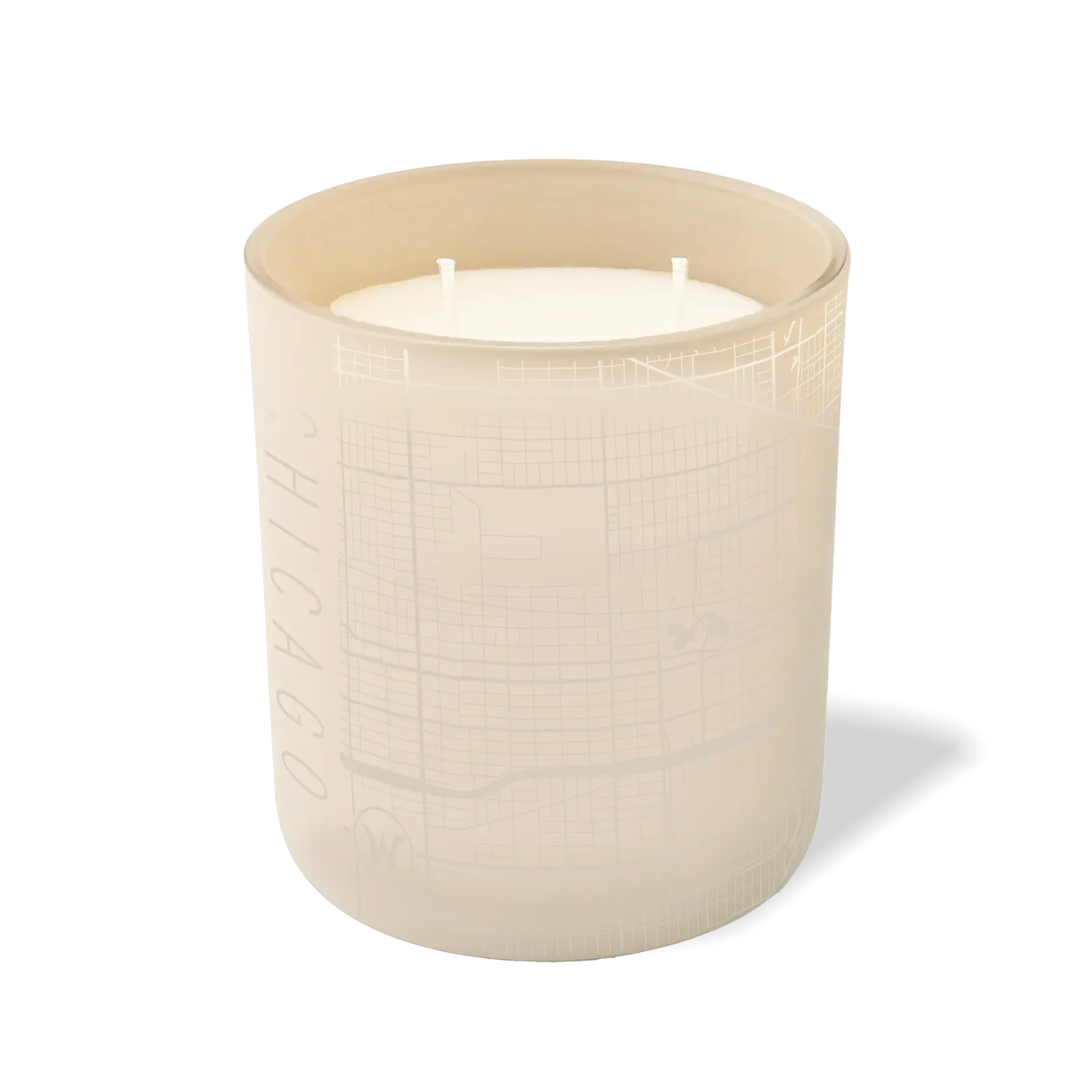 Chicago Map | 12 oz Candle