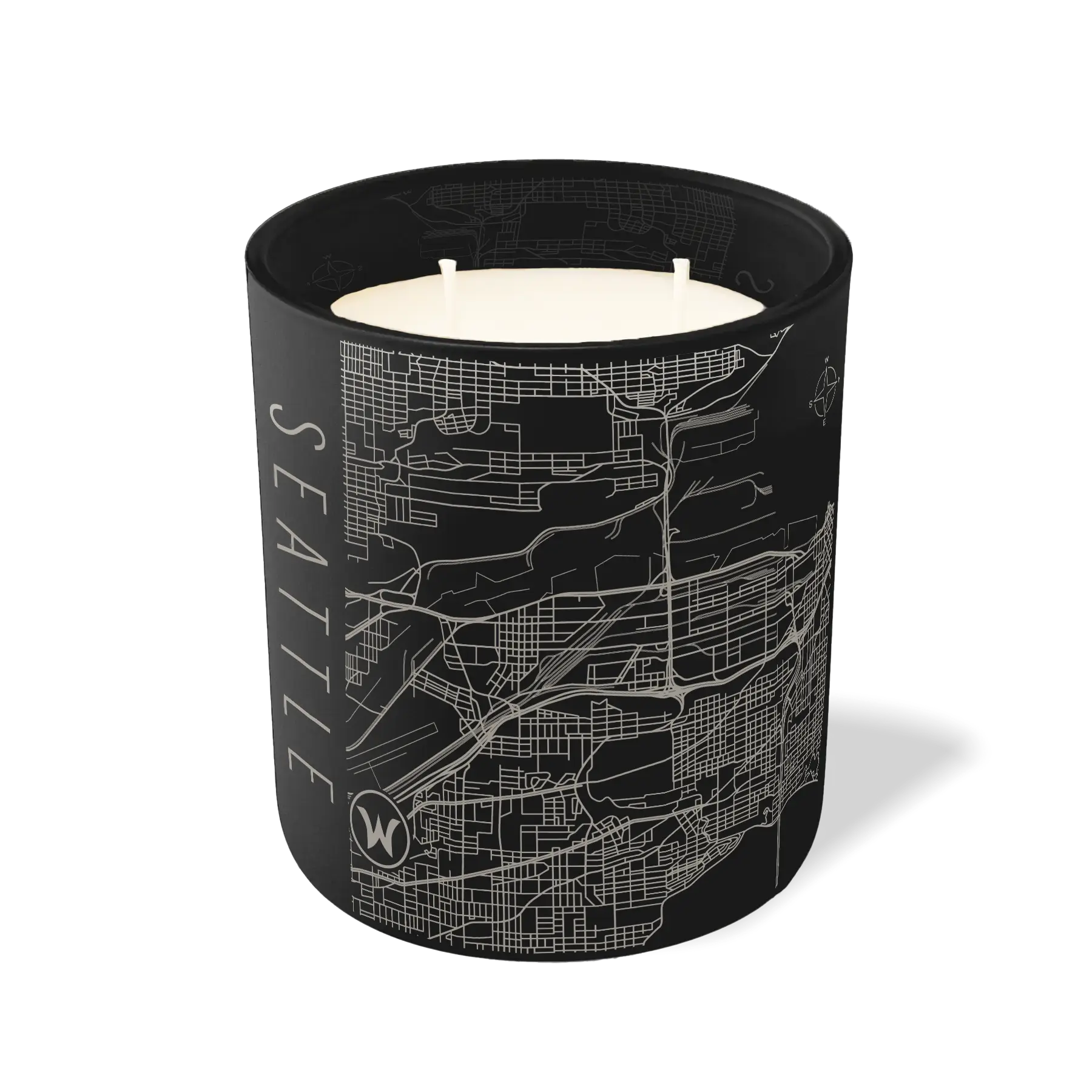 Seattle Map | 12 oz Candle