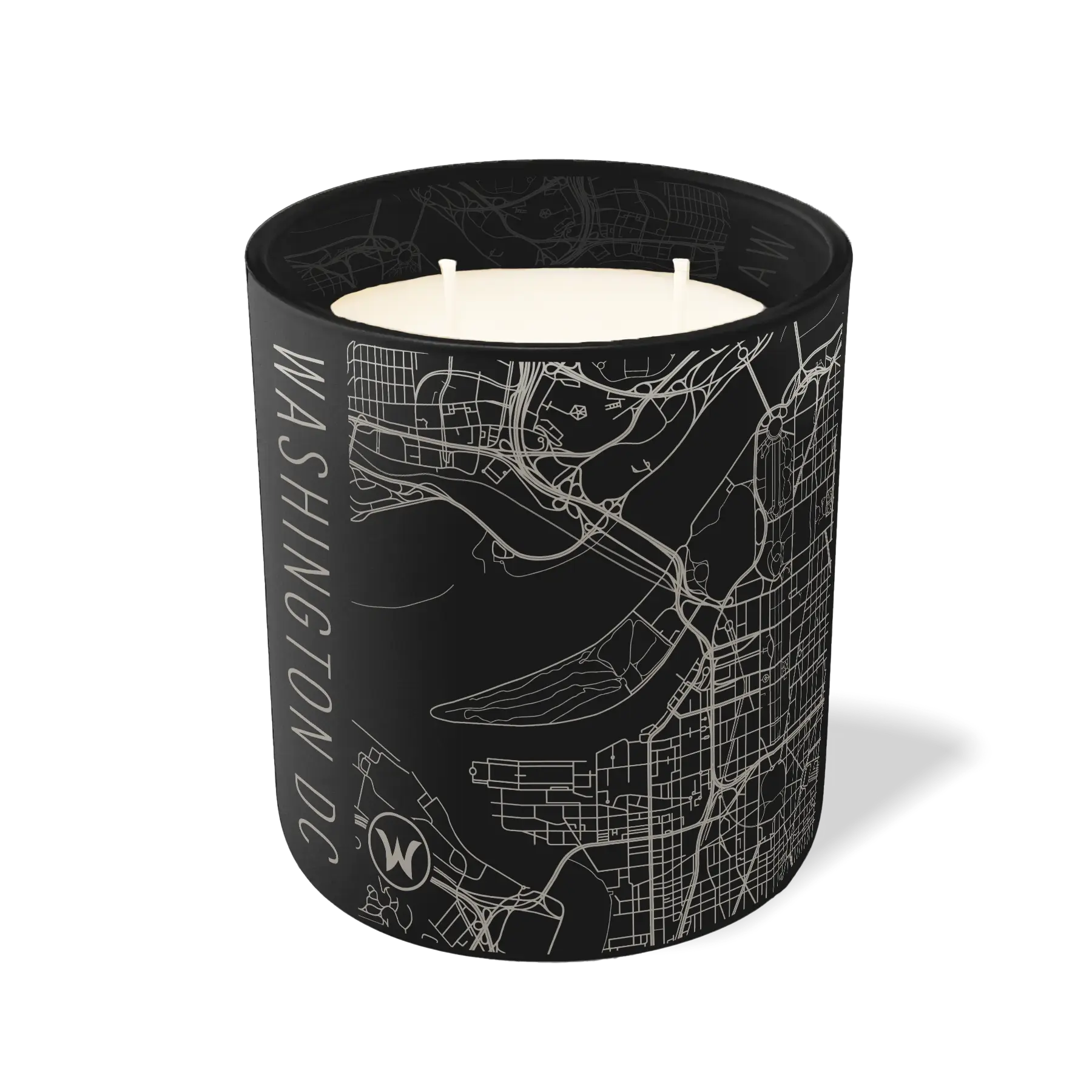 Washington DC Map | 12 oz Candle