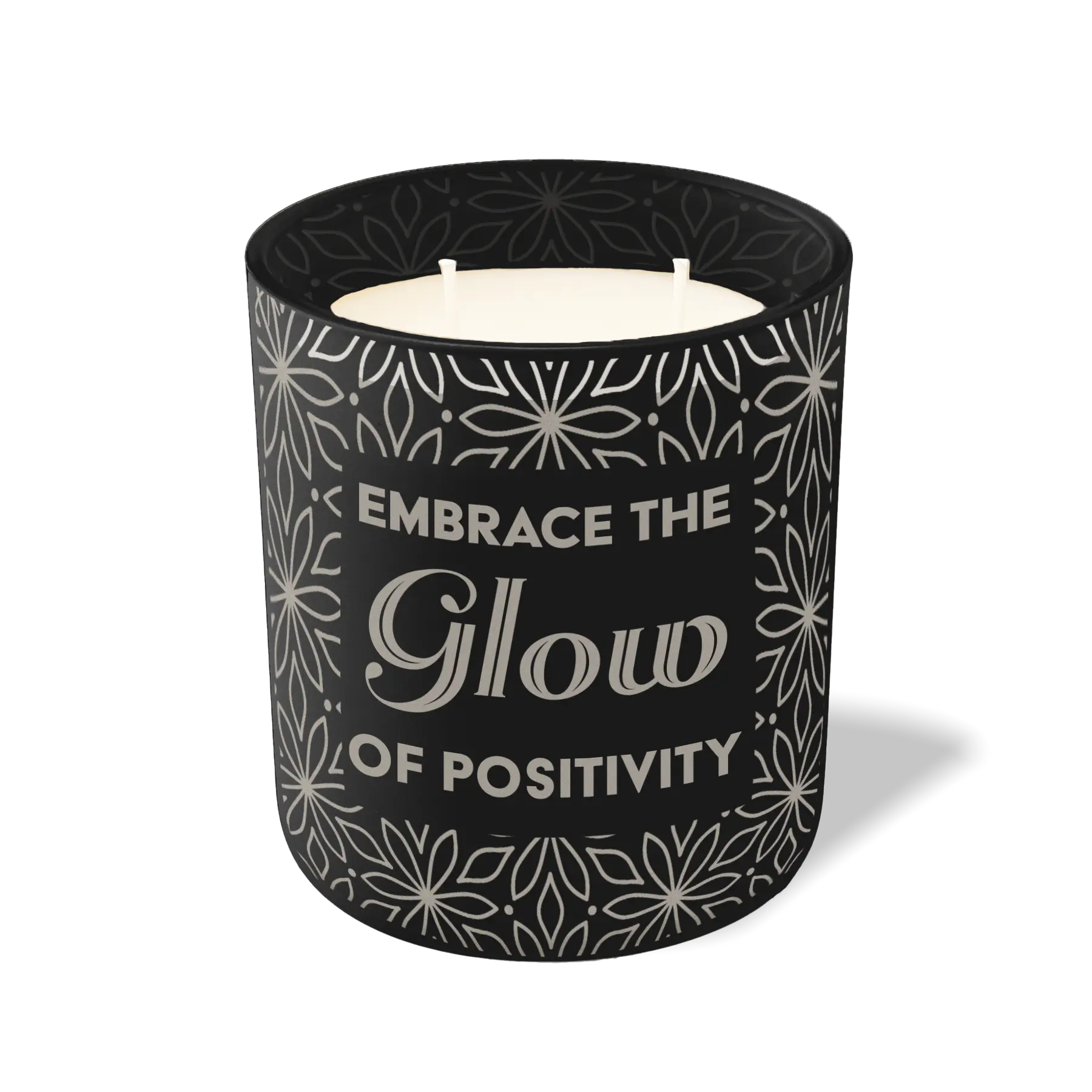 Embrace the Glow of Positivity | 12 oz Candle